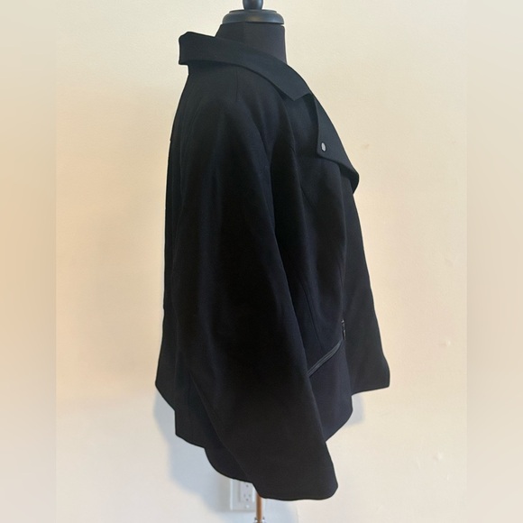 Kasper Women’s Black Blazer with Zipper Accents 22W - Picture 4 of 9